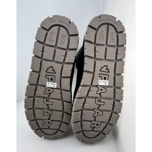 NIB Pajar Cascais Women's US 7.5 Lace Up Winter Boot Shoes Waterproof Dark Grey - Picture 8 of 12